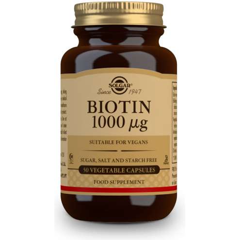 SOLGAR BIOTIN - Биотин 1000 мкг 250 капсул